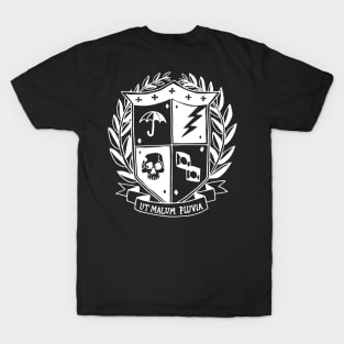 Umbrella Academy - School Crest [Inverted] [Front and Back Print] T-Shirt